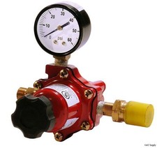 Regolatore con Manometro per Fusore MA-10, Attrezzatura Riempimento Crepe