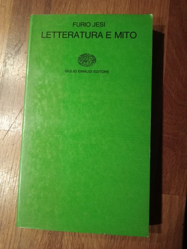 Letteratura mito furio - e, jesi