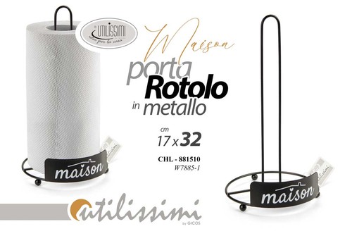 Porta rotolo tavola in - rotolo,