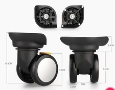 2 Pezzi Ruota Bagaglio