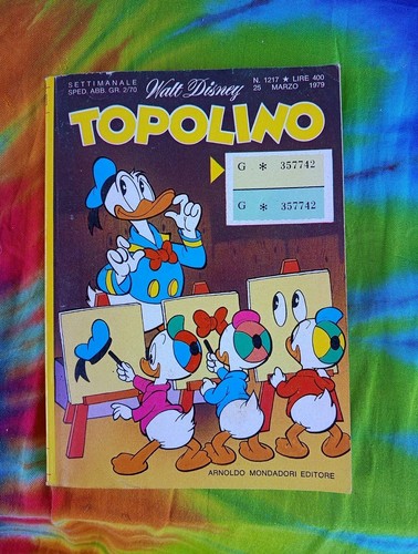 Albo fumetto topolino 1217 - fumetto,