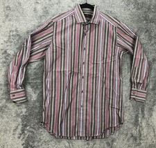 Etro Dress Shirt Mens 39 Multi