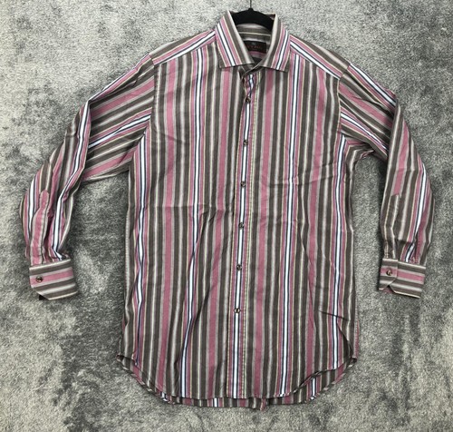 Etro dress shirt mens multi - shirt,
