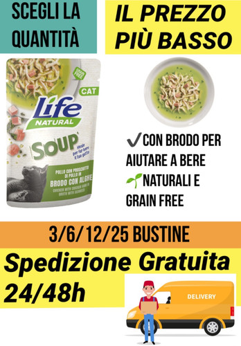 Bustine life cat - cat, 60g