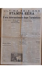 QUOTIDIANI D'EPOCA 1943-1945 ORIGINALI E COMPLETI: LA STAMPA