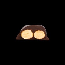 Dark chocolate with hazelnuts