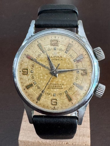 Orologio polso vintage alfa - da,