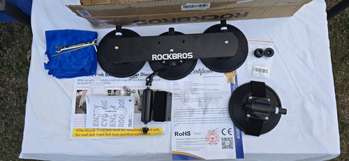 Rockbros ventosa portabici - rockbros, da