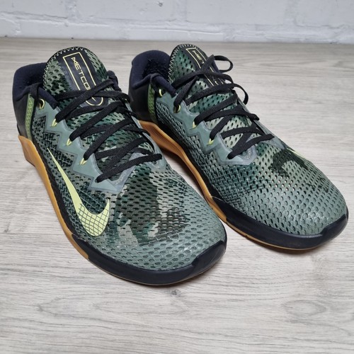 Nike metcon nero verde gomma - 6,