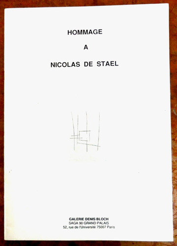 Nicolas staël hommage - nicolas, de
