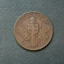Centesimi impero 1938 - 10,