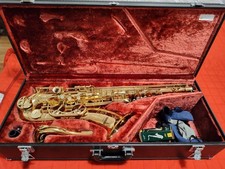 Yamaha YTS-62 Purple Logo