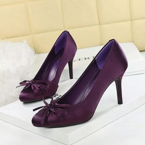 Decolte donna viola - in, raso