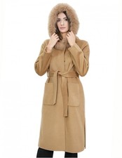 Cappotto cammello 48 in lana e