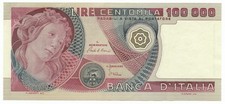 100000 LIRE BANCA D'ITALIA
