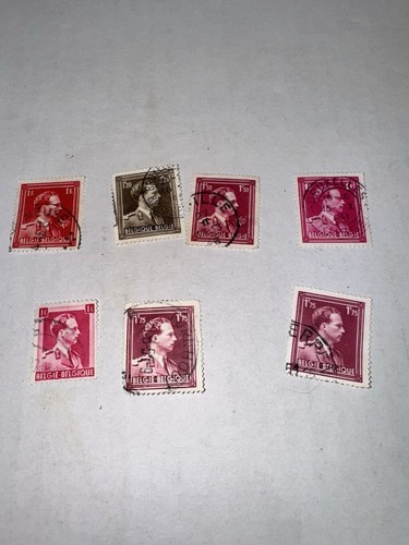 Francobolli belgio lotto - francobolli, 7