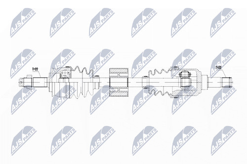 Albero motore nty npw 069 - albero,