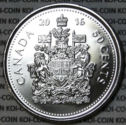 Unc canada 2016 - bu, 50c