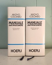 Nuovo COLOMBO MANUALE DELL'INGEGNERE HOEPLI 1993 2 Vol SET