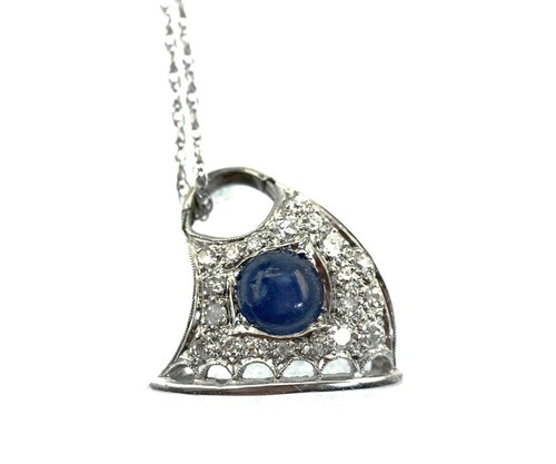 Collana antica anni - 20, platino