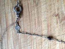 Collana TUUM argento e onice unisex