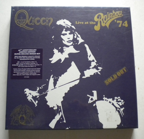 Box dvd queen live - 2, +