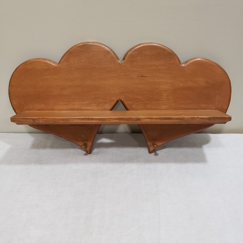 Mensola parete legno 22 - mensola, 22"