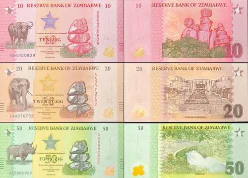 Set banconota zimbabwe - banconota,