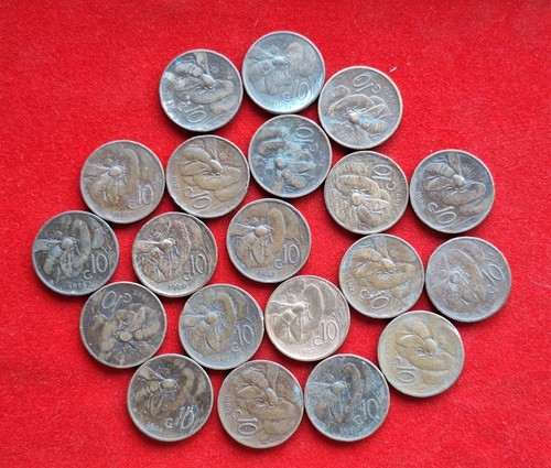 Monete regno italia - monete, 10