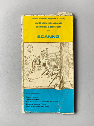 Carta delle passeggiate - carta,