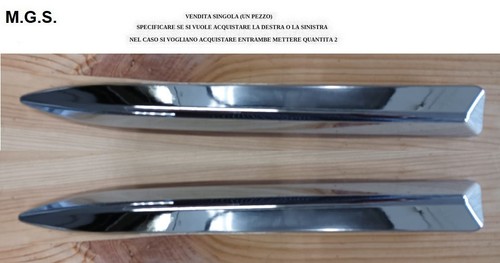 Modanatura baffo sinistra o - e,
