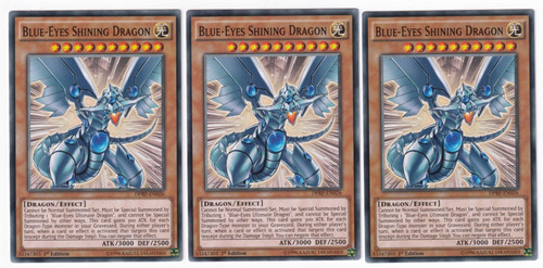 Blue eyes shining dragon - blue-eyes,