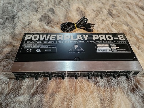 Behringer powerplay pro - powerplay, pro-8