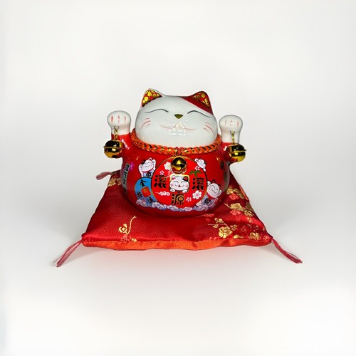 Salvadanaio maneki neko gatto - salvadanaio,