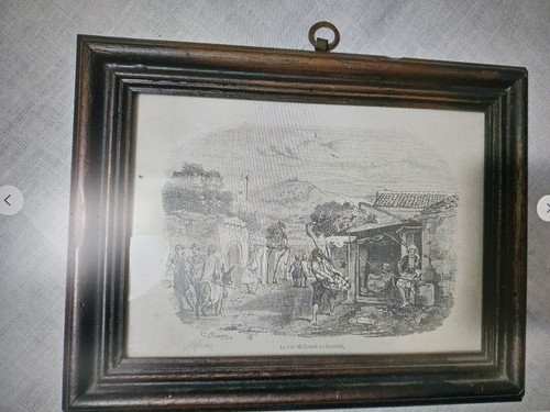 Quadro legno vintage - in,