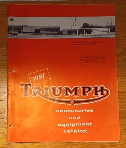 Vintage 1957 triumph - 1957,