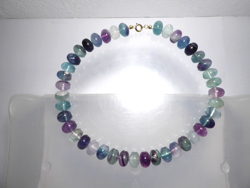 Collana fluorite anni 90 - fluorite,
