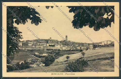 Asti moncalvo cartolina zb1700 - asti,