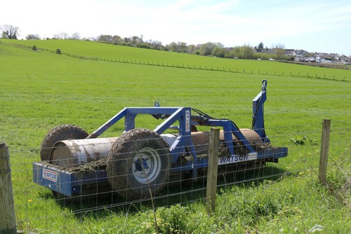 Photo 12x8 farm roller - roller, ayr