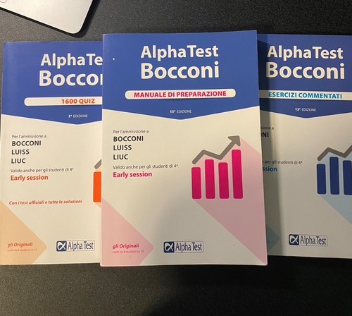Alpha test bocconi kit - bocconi,