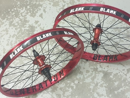 Coppia cerchi lega - lega, bmx