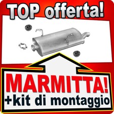 Scarico per PEUGEOT 206 1.6