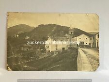 cartolina ANTICA RARA CARPI ? paesino primo 900 