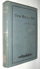 Three Men In A Boat by Jerome K. Jerome 1889 Arrowsmith 1st ed./2nd printing