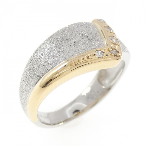 Autentico anello con diamanti