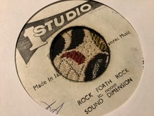 Sound Dimension , Rock  Forth Rock , 7”Studio1.