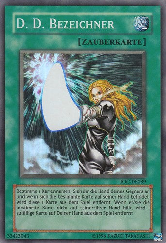 D determinatore - yu-gi-oh,, d.