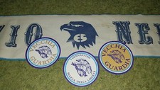 Sciarpa Eagles ultras Lazio anni 80 + in omaggio 3 adesivi ( Non ufficiale )