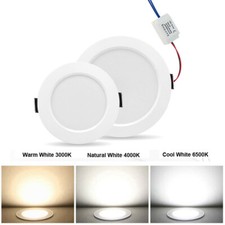 Downlight Led Dimmerabile 5/7/9/12/15W Plafoniera da Incasso Faretto Rotondo