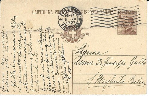 Regno italia 1925 cartolina - regno,